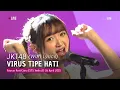 Download Lagu JKT48 - Virus Tipe Hati (Heart Gata Virus) (Lirik) (Lia, Ella, Lyn) (STS Indira) | RKJ 26 April 2025
