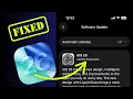 Easy Fix for iOS 26 6 Stuck on Update Requested Error