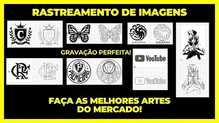 Rastreamento de Imagens - Faça as melhores artes para gravações e corte a Laser