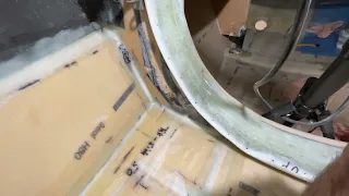 31 July 2023  A shaky video  Second part of the aft done