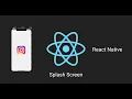 React native Splashscreen
