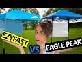 COMPARISON of the EAZYFAST and EAGLE PEAK Pop Up Canopies