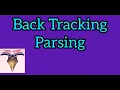 Backtracking Parsing Bruteforce Parsing Top Down Parsing C10