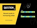 Reveal cards in increasing order Queue DSA harshitdevsainia