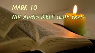 Mark 10 NIV BIBLE with text