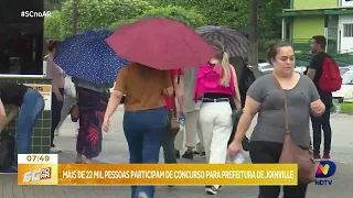 Concurso público em Joinville atrai 22 mil candidatos