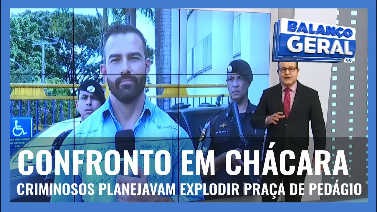 CONFRONTO EM CHÁCARA: CRIMINOSOS PLANEJAVAM EXPLODIR PRAÇA DE PEDÁGIO