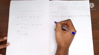 Largest of Three Numbers Java Program to find the Largest value among three Numbers