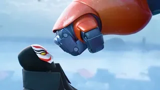 big hero 6 ending scenes final battle