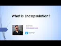 Java OOPS Concepts in Selenium - What is Encapsulation