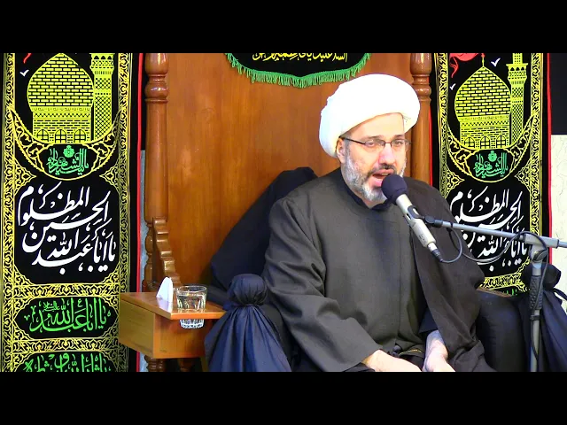 ⁣وداع الحسين لزين العابدين عليهما السلام - الدكتور الشيخ إبراهيم العاملي - الكويت
