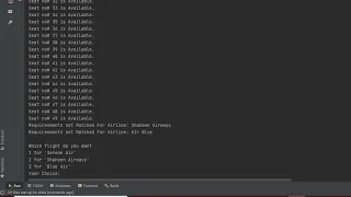 FLIGHT MANAGEMENT SYSTEM JAVA PROJECT DEMONSTRATION