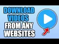 How to Download s from Any Website Chrome Extension Method