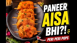 Turn Simple Paneer Into Irresistible Peri Peri Pops | Kids Snacks Recipe | Mints Recipes