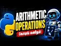 Python Arithmetic Operations Data Types in Tamil Episode 3