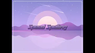 Speed Spelling Game -