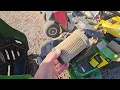 How to Change Oil Filters and Spark Plug on a John Deere S100 Riding Lawn Mower