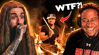 Metal Drummer reacts to INSANE Gospel Drummers