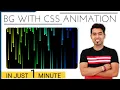 Changing Background Color with CSS Animation