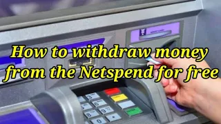 How to wit raw money from the Netspend for free
