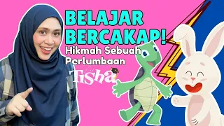 arnab yg sombong u0026 kura kura yg merendah diri kak tisha pengajaran kisah dongeng
