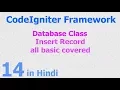 14 - CodeIgniter Hindi
