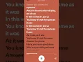 Download Lagu As it was lyrics - Harry Styles