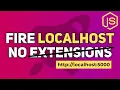 Launch Localhost without Code Editor Extensions Node Serve Localhost