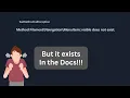 Method Does Not Exist What To Do How to Debug