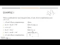 2 6 Geometric Proof Part 1