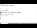 User Defined Package Create User Defined Package In Java How To Create User Defined Package