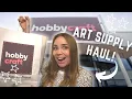 Hobbycraft Art Supply Shop With Me Haul