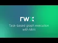 Task-based graph execution with Mint