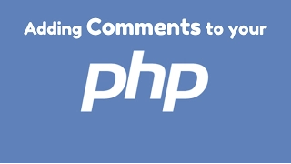 Reupload Adding comments to your PHP code