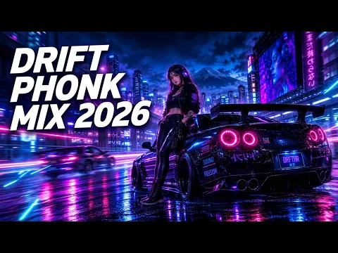 Drift Phonk Mix 2026 | Wet Asphalt Neon – Synth Drifter (Full Album)