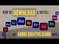 How to Download Adobe Creative Cloud -