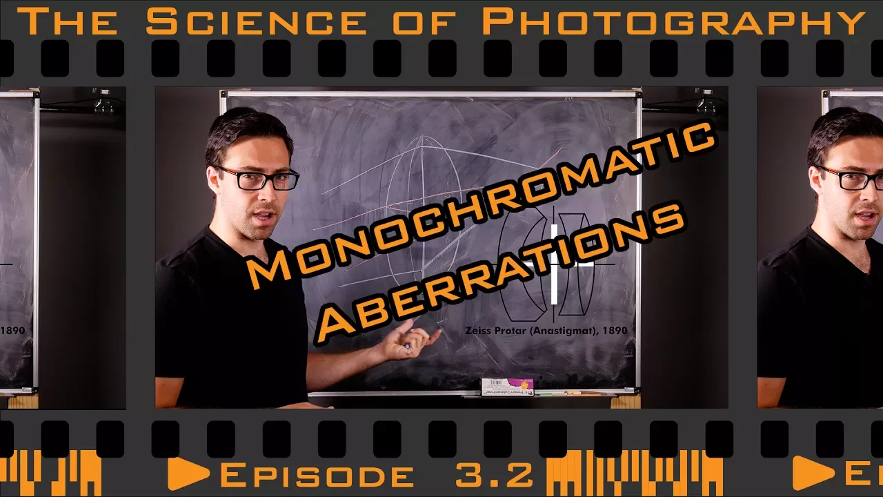 The Lens - Monochromatic Aberrations (Spherical, Coma, Petzval, Distortion)  - Episode 3.2