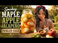 Smokey Maple Apple Jalapeno Pickled Eggs