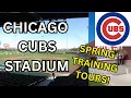 Chicago Cubs Stadium Tour at Spring Training in Mesa Arizona - Awesome Breakfast Stop and more