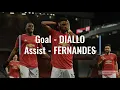 Amad Diallo first goal for Manchester United, Scores ONLY on the pitch for five minutes  vs AC Milan