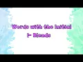 Words with the Initial l - Blends