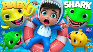 Baby Shark’s Colorful Ocean | Kids Nursery Rhyme | Kids Songs | Banana Cartoon #nurseryrhymes