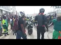 Lagu DJ ARAFAT :la parade des motards sur les lieux de l accident