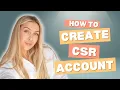 How to create csr account accessibility commentary screen reader talkback alternative