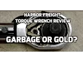 Harbor Freight torque wrench 8-year review and accuracy test