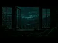 Calming Night Rain Outside the Bedroom Window | Soft Atmosphere for Deep and Peaceful Sleep