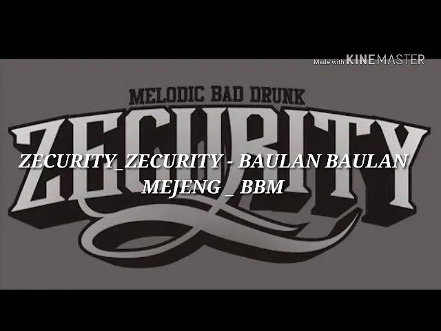 Download MP3 Zecurity_Zecurity - Bulan-bulan Mejeng _ BBM With Lyrics