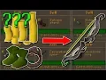 3 Months Ago I Started with 1GP Now I m Richer than Most Flipping 1gp to Twisted Bow OSRS