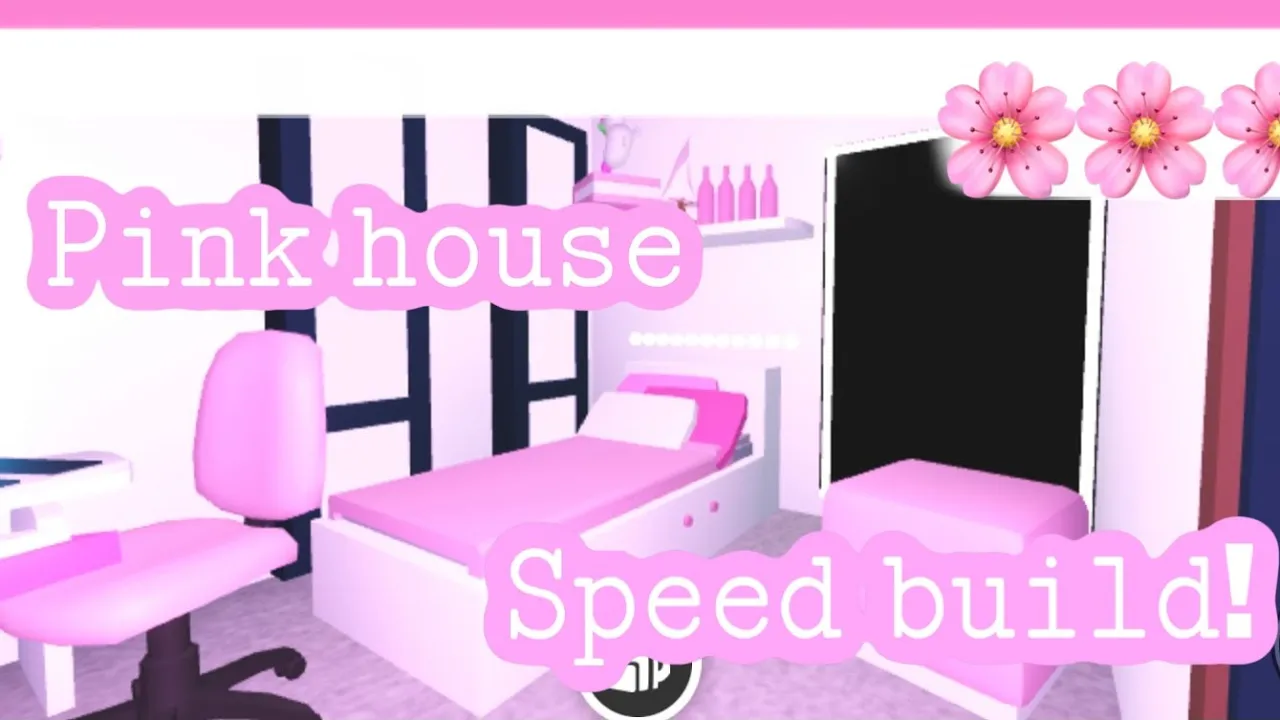 🌸Pink Tiny House Speed build!🌸