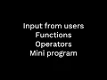 Python Zero to Hero - Session 3